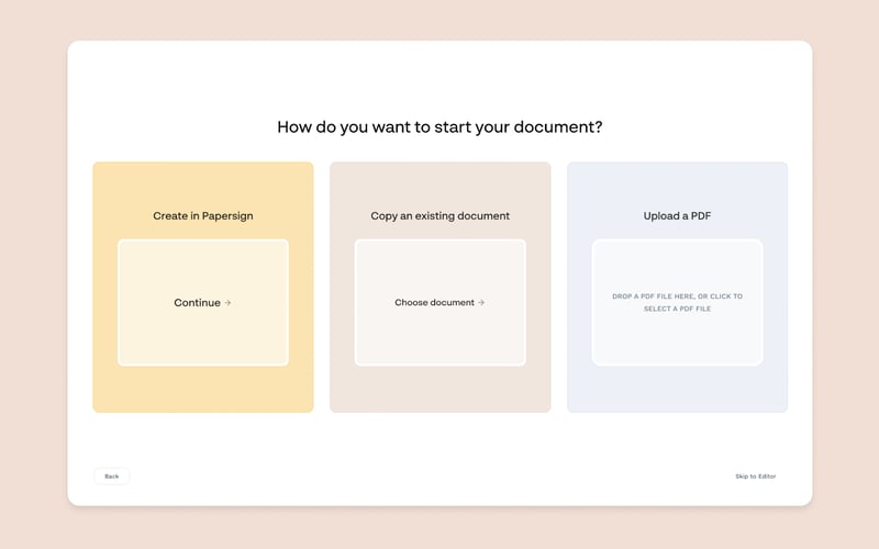 Papersign screenshot 2