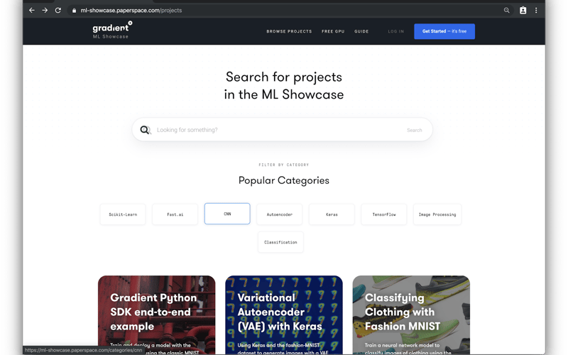 Paperspace screenshot 2