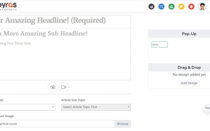 Papyras screenshot 2