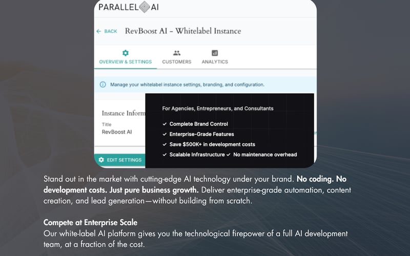 Parallel AI White Label screenshot 1