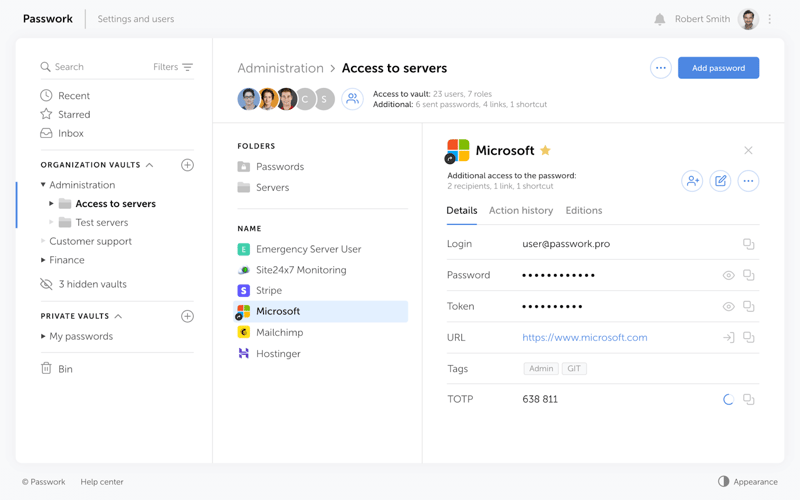 Passwork.pro screenshot 1