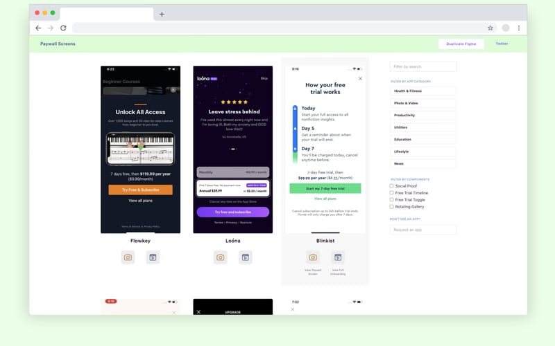 Paywall Screens screenshot 2