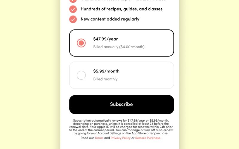 Paywall Screens screenshot 3
