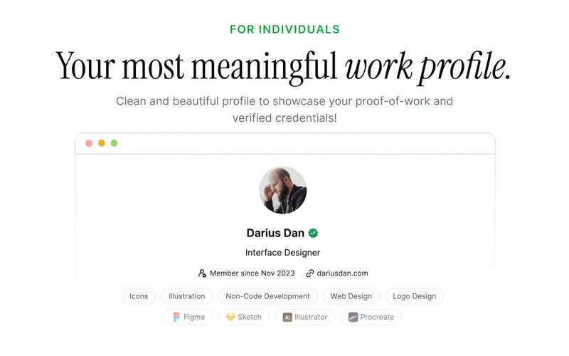 Peerlist screenshot 2