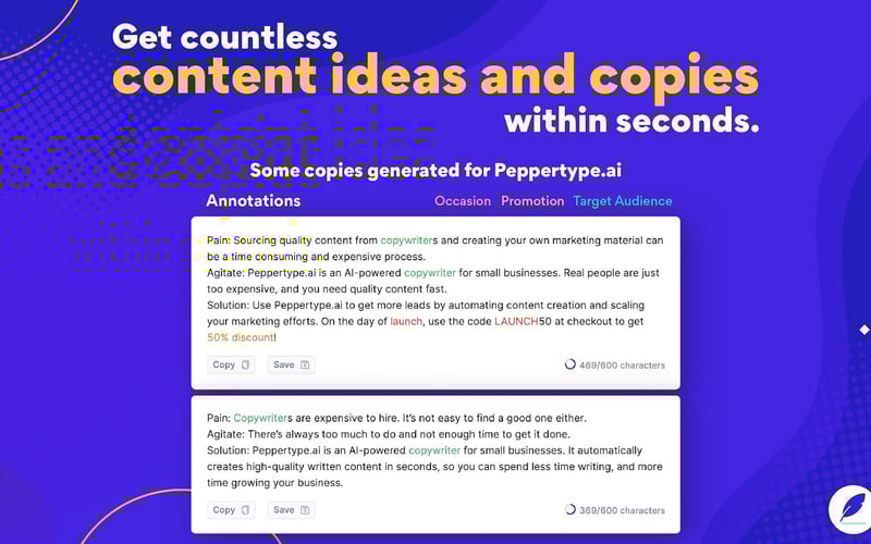 Peppertype.ai screenshot 3