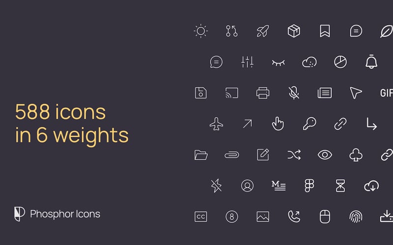Phosphor Icons screenshot 1