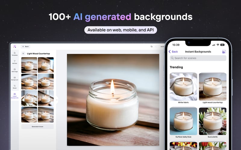 PhotoRoom screenshot 1