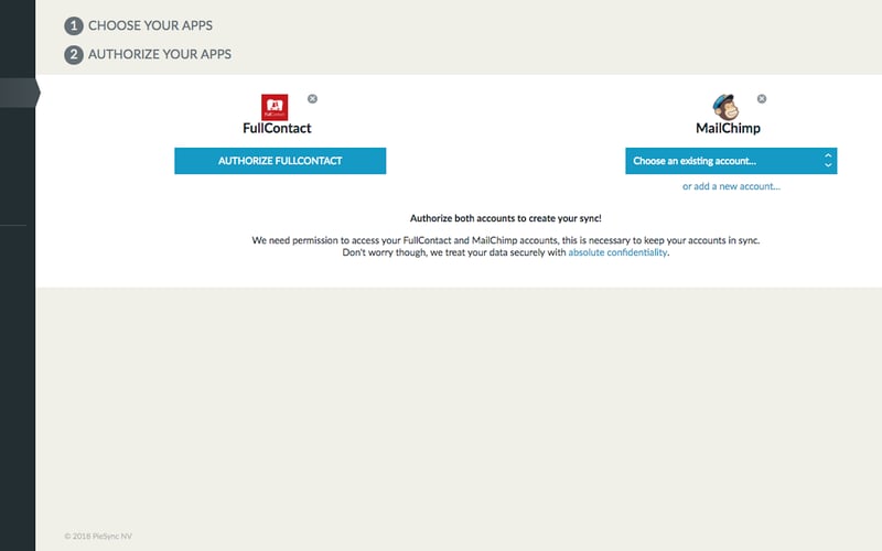 PieSync screenshot 3
