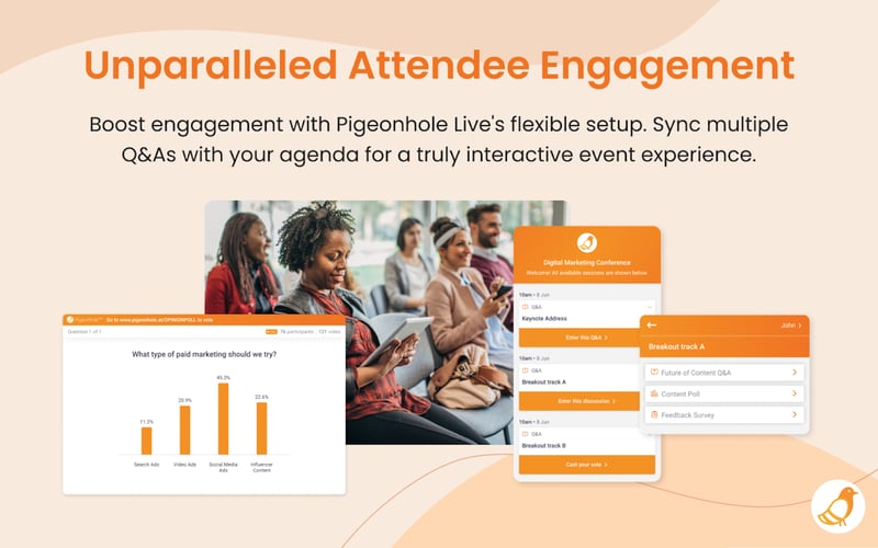 Pigeonhole Live screenshot 1