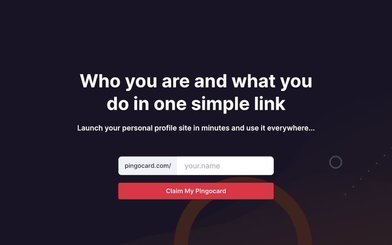 Pingocard screenshot 1
