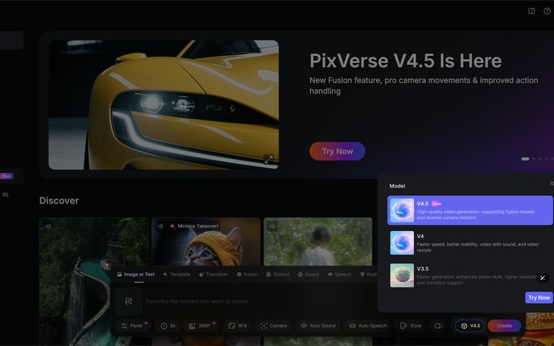 PixVerse screenshot 1