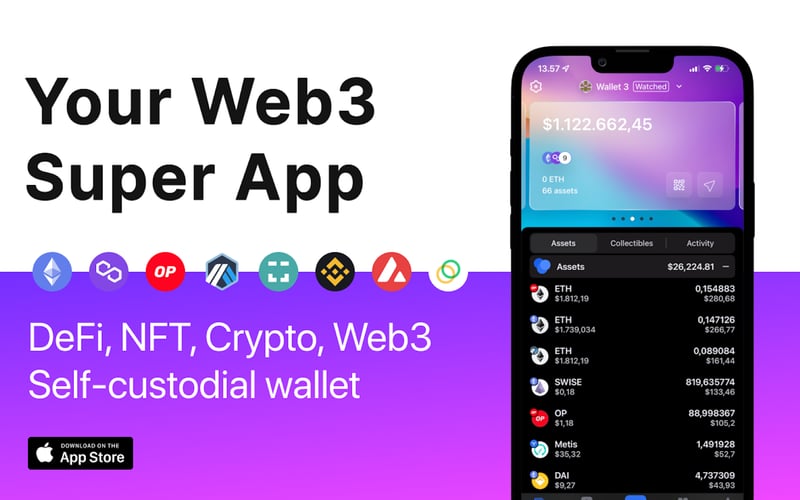 Plasma Wallet: DeFi, NFT, Web3 screenshot 1
