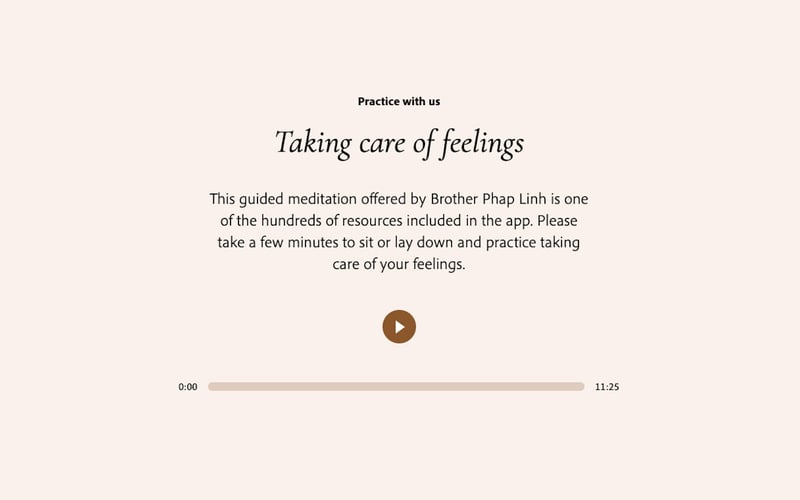 Plum Village screenshot 2