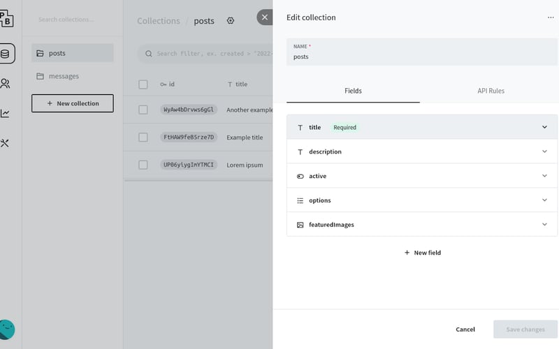 PocketBase screenshot 3