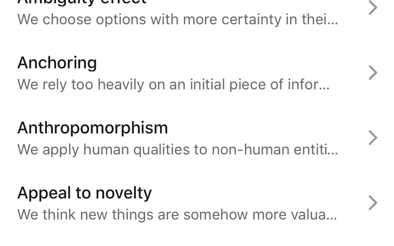 Pocket Biases screenshot 1