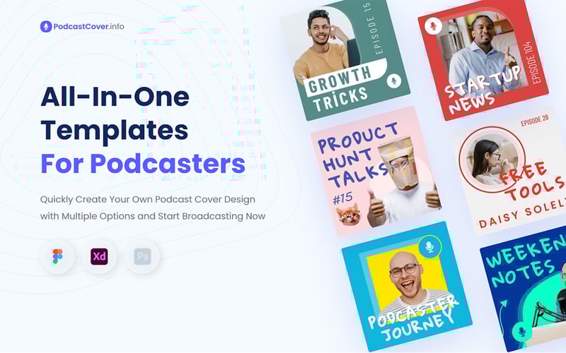 Podcast Cover Template screenshot 1