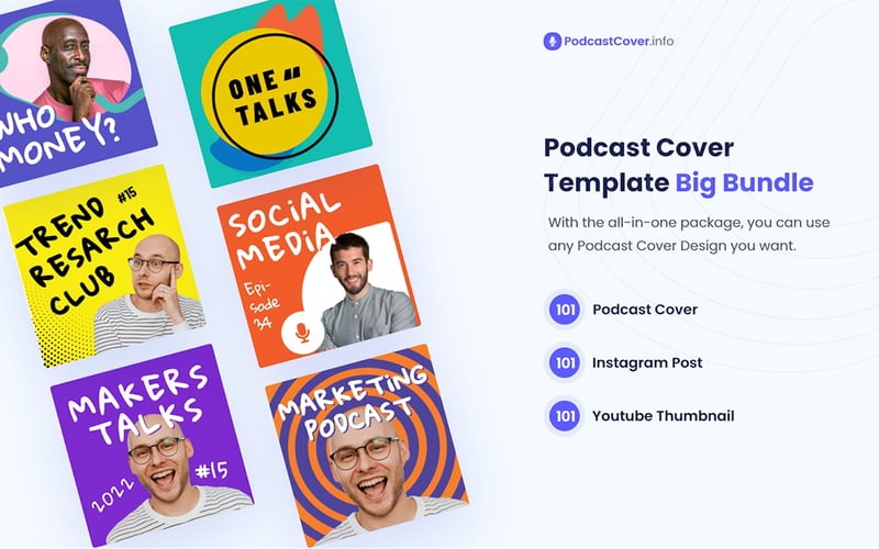 Podcast Cover Template screenshot 2