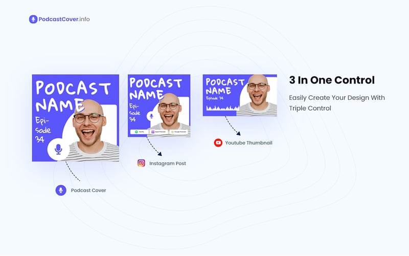 Podcast Cover Template screenshot 3