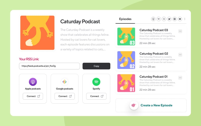 Podcastle screenshot 3