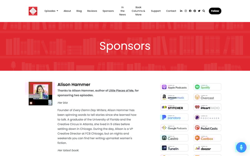 Podpage: Podcast Websites screenshot 3