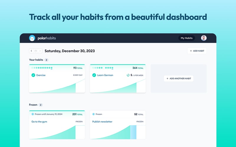 Polar Habits screenshot 3