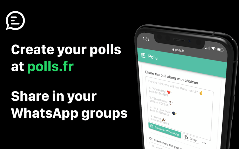 Polls for WhatsApp screenshot 2