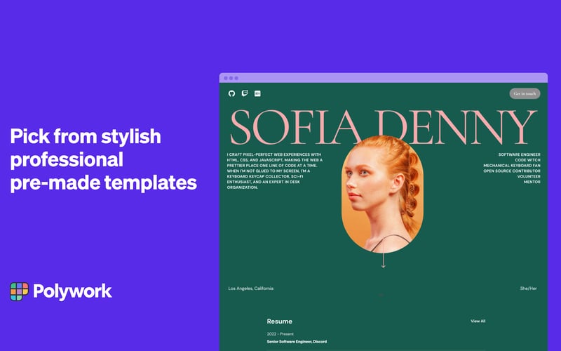 Polywork screenshot 2