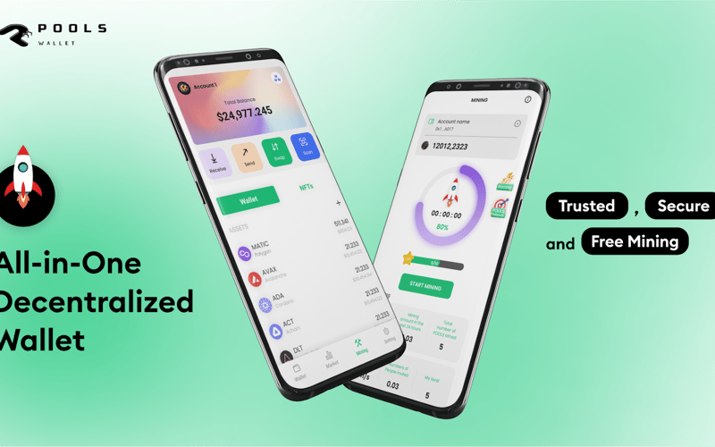 Pools Wallet screenshot 1
