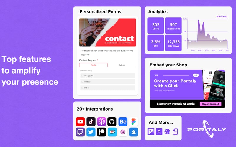 Portaly screenshot 2