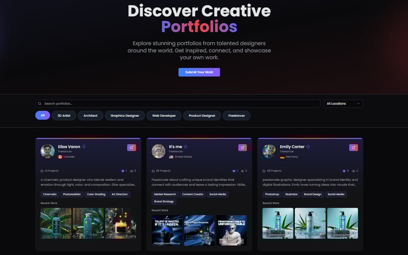 Portfolyio screenshot 3