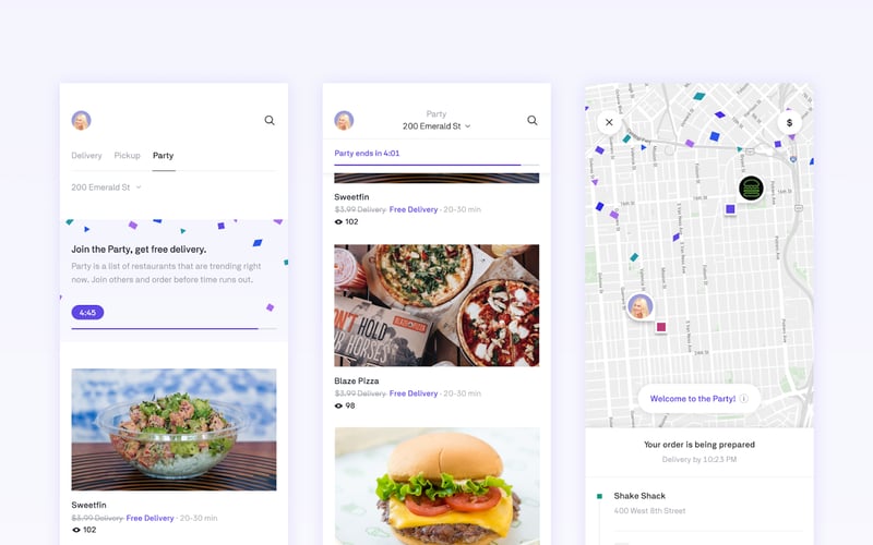 Postmates screenshot 1