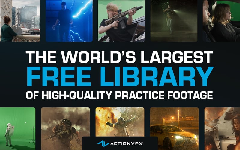 Practice Footage Library by ActionVFX screenshot 1
