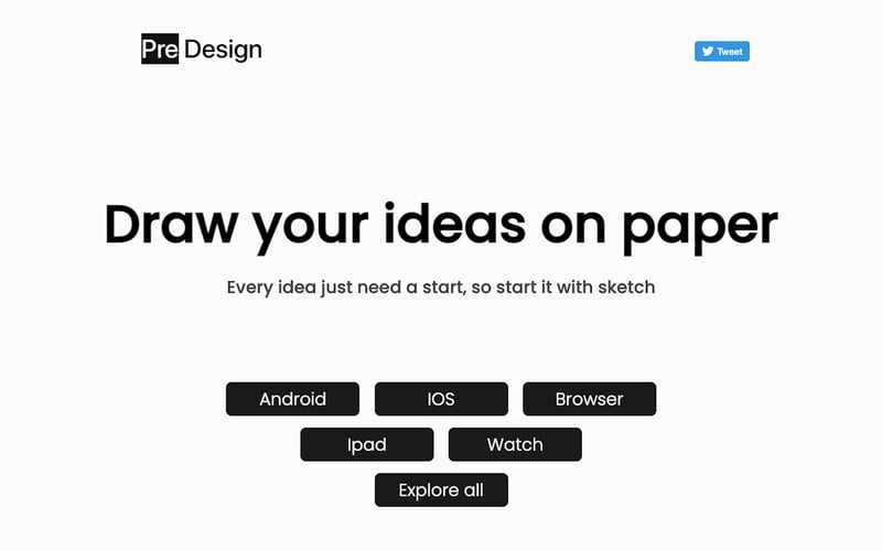 Predesign screenshot 1
