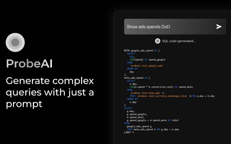 ProbeAI screenshot 2