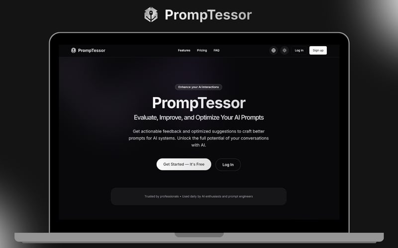PrompTessor screenshot 2