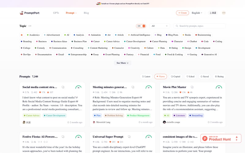 PromptPort screenshot 1