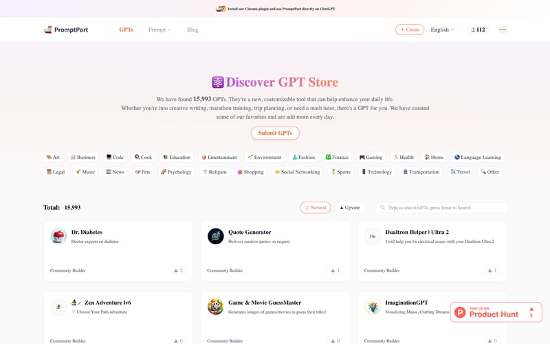 PromptPort screenshot 2