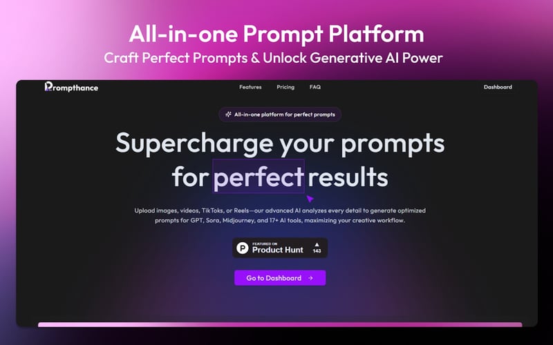 Prompthance screenshot 1