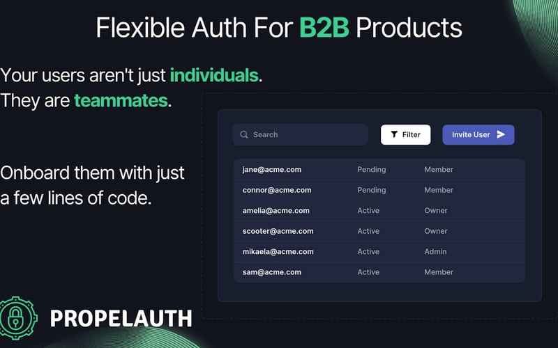 PropelAuth screenshot 1