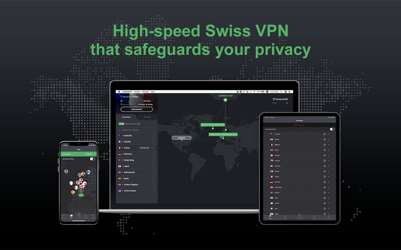 ProtonVPN screenshot 3