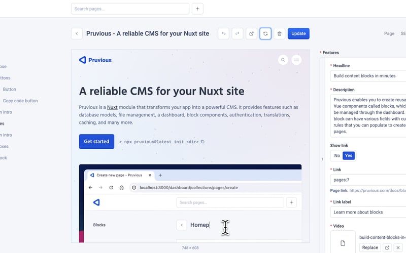 Pruvious screenshot 1