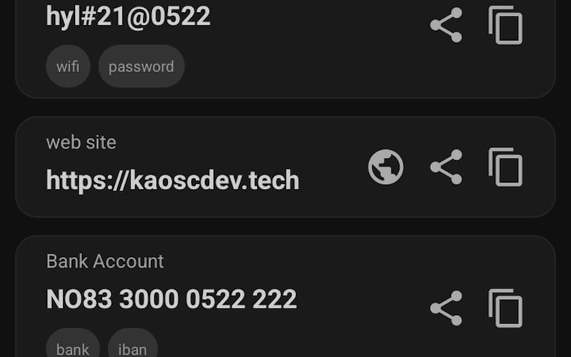 Quick Copy screenshot 1