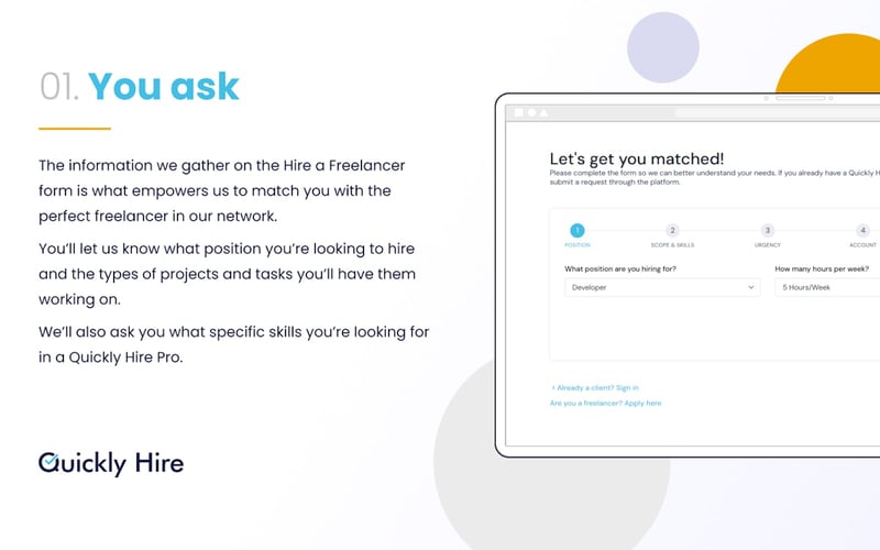 Quickly Hire screenshot 2