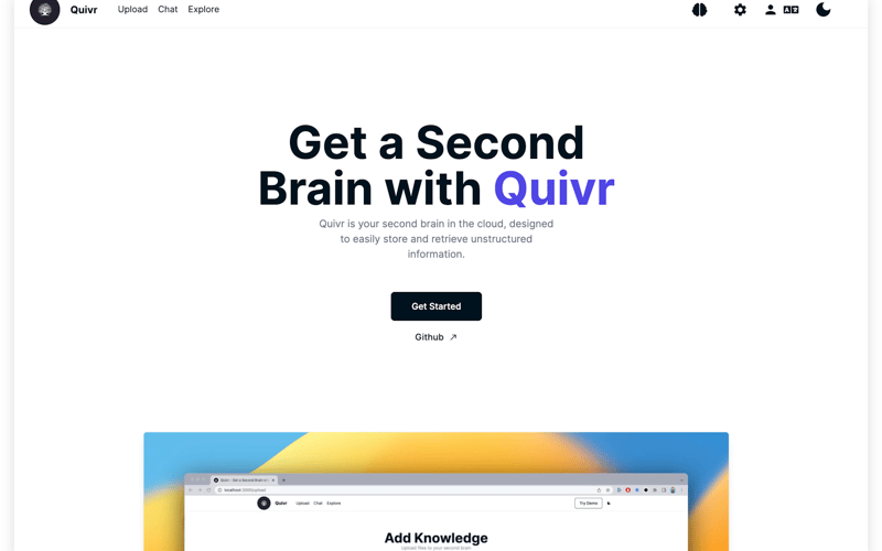 Quivr - Your Second Brain screenshot 2