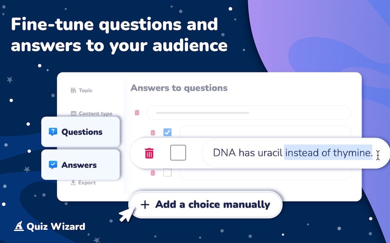 Quiz Wizard screenshot 2