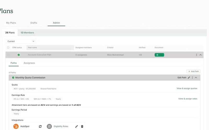 QuotaPath screenshot 2