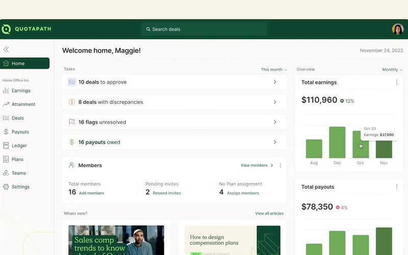 QuotaPath screenshot 3