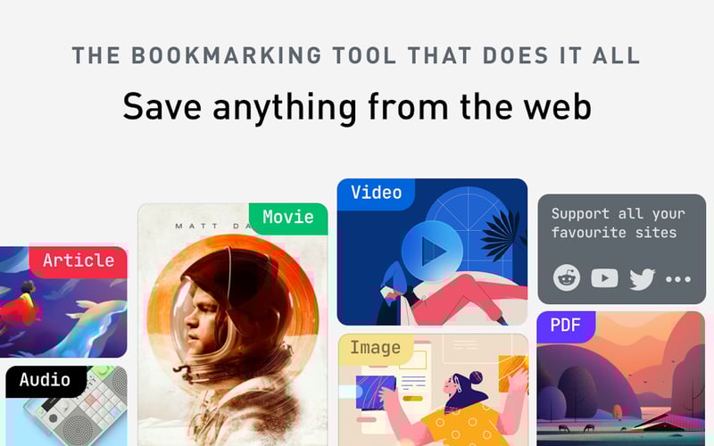 Raindrop.io screenshot 1