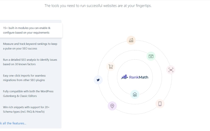 Rank Math screenshot 1