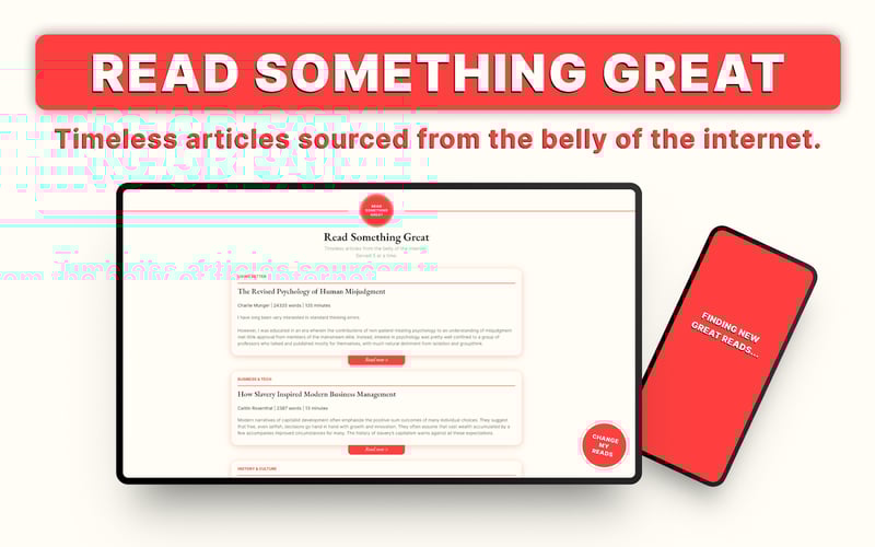 Read Something Great screenshot 1